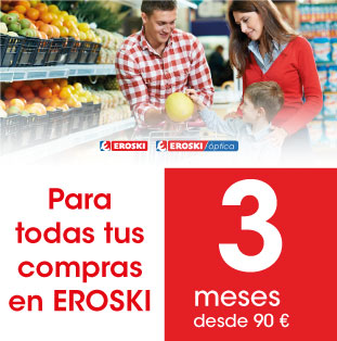 Tarjeta de pago EROSKI club