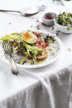 Entrecot de ternera con tomate a la provenzal